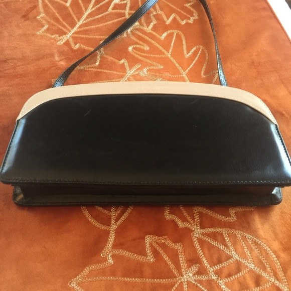 Jacques Vert Vintage Two Tone Shoulder Bag - Picture 1 of 7